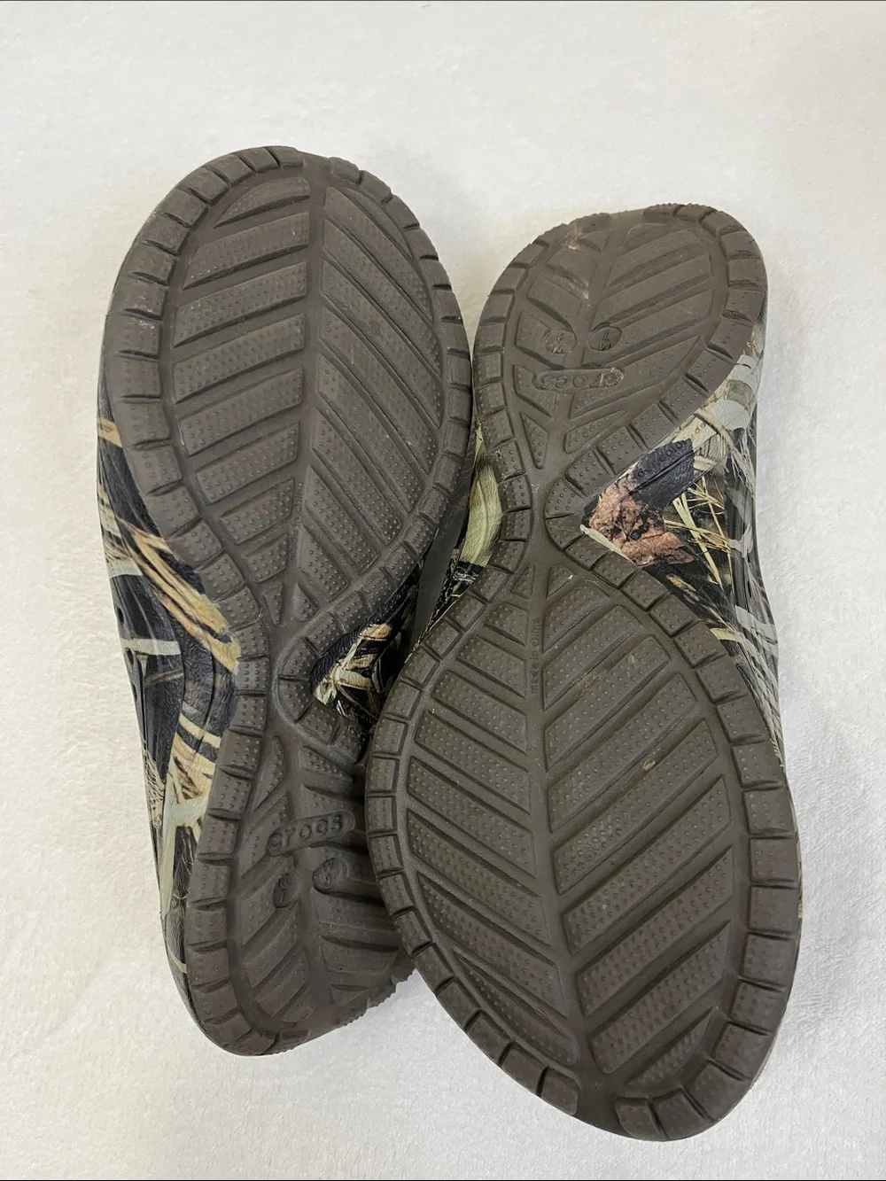 Crocs Modi Realtree Slide Sandals Men's Size 7 Women's Size 9